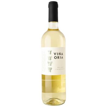 Вино Vina Oria Macabeo белое сухое 13% 0,75л - купить, цены на - фото 1