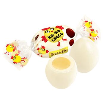 Цукерки Рошен Ko-Ko Choco White 1кг - купить, цены на Grono - фото 1