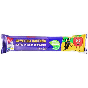 Auchan Currant and Apple Fruit Pastila 15g
