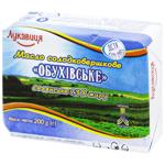 Lukavytsya Obukhivske Sweet Cream Butter 72.5% 200g