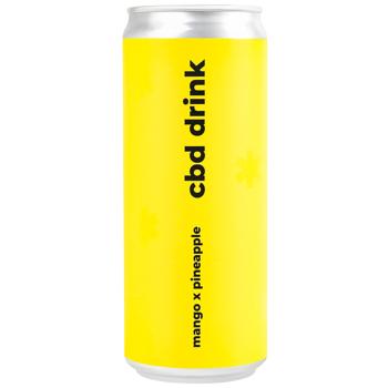 Напиток газированный Underwood CBD Drink Mango x Pineapple 0,33л - купить, цены на - фото 2