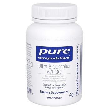 B-комплекс плюс, Ultra B-Complex з PQQ, Pure Encapsulations, 60 капсул - купить, цены на Biotus - фото 1