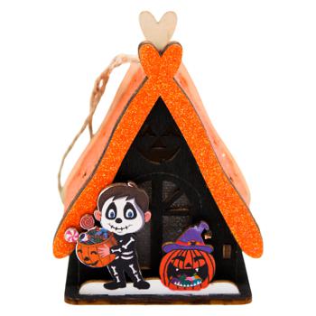 Zed Halloween House LED Decoration 8х5.5х5.5cm