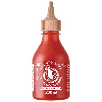 Flying Goose Sriracha Chili Sauce with Garlic 200ml - buy, prices for COSMOS - photo 1