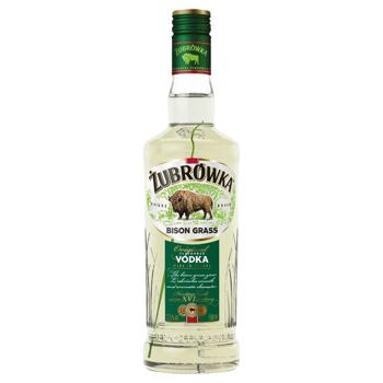 Zubrowka Bison Grass Vodka 37.5% 0.5l - buy, prices for NOVUS - photo 1