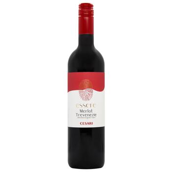 Вино Cesari Essere Venezie Merlot красное сухое 12% 0.75л - купить, цены на МегаМаркет - фото 1