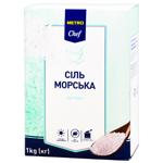 Сіль Metro Chef морська харчова помел №0 1кг