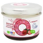 Organic Milk Strawberry Thermostatic Yogurt 4.1% 200g