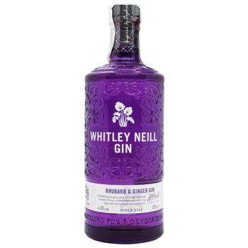 Whitley Neill Rhubarb & Ginger Gin 43% 0.7l - buy, prices for Vostorg - photo 1