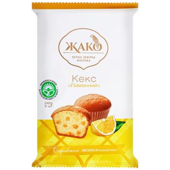 Jaco Lemon Cupcake 240g - buy, prices for ULTRAMARKET - photo 1