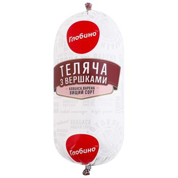 Globino Boiled Veal Sausage with Cream High Grade - buy, prices for Epicentr FOOD - photo 2