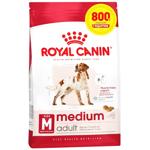 Корм сухий Royal Canin Adult для собак середніх порід 3,2+800г