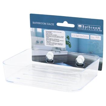 Bathroom Solutions Shelf for the Bathroom with Suction Cups 135*120*32mm - buy, prices for COSMOS - photo 2