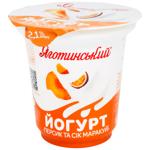 Йогурт Яготинский Персик и сок маракуйи 2,1% 260г