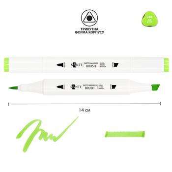 Santi Yellow-Green Sketch Marker SM-44 - buy, prices for Auchan - photo 2