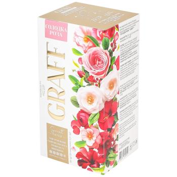 Graff Sweet Rose Herbal Tea with Hibiscus, Rose and Rosehip 1.5g*20pcs - buy, prices for Ideal - photo 1