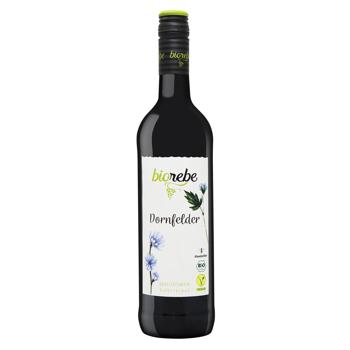 BioRebe Dornfelder red semi-dry wine 11.5% 0.75l