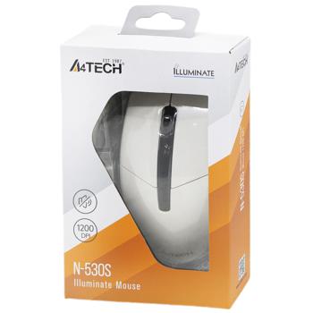 A4Tech N-530S White Mouse