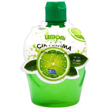 Lemoni lime juice 100% 220ml