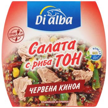 Салат Di Alba Тунець з червоною кіноа 160 г - купить, цены на Эпицентр FOOD - фото 2
