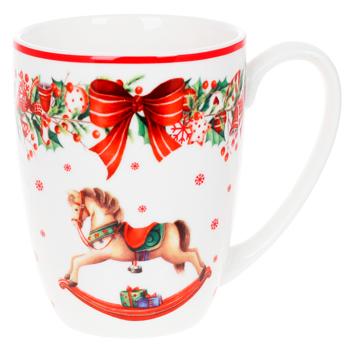 Bona Di Christmas Fantasy Porcelain Mug 400ml - buy, prices for WINETIME - photo 1