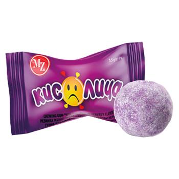 Monzhar Kislitsa Blueberry Chewing Gum 3.5g - buy, prices for Auchan - photo 1