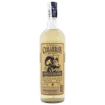 Текила Cimarron Reposado 40% 1л - купить, цены на МегаМаркет - фото 1