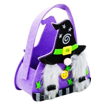 Zed Halloween Witch Felt Bag Decoration 14.5х7х9cm - buy, prices for - photo 3