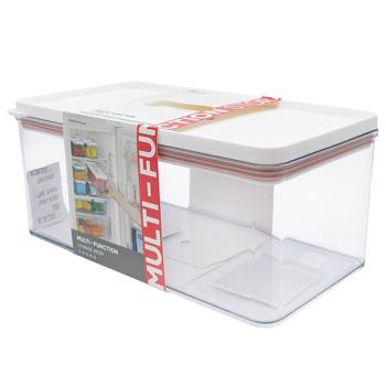 Food Storage Сontainer Rectangular Plastic with Valve 1500ml 8069-34235 - buy, prices for Tavria V - photo 1