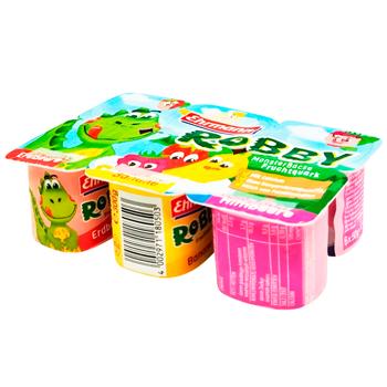 Десерт Robby Monster Backe Полуниця банан малина 2,5% 300г