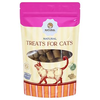 Natural Cat Treats with Herring, Salmon and Apple 35g - buy, prices for Auchan - photo 1