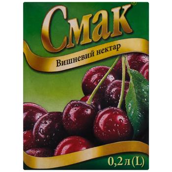 Нектар Смак Вишневий 200мл - купити, ціни на Auchan - фото 3