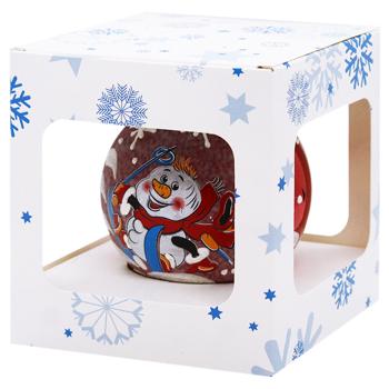 Multi-Colored Glass Christmas Tree Ball 1pc 85mm in Assortment - buy, prices for MegaMarket - photo 5