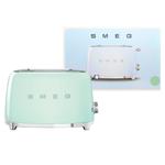 Smeg 50x Electric Toaster for 2 Toasts Pastel-Green