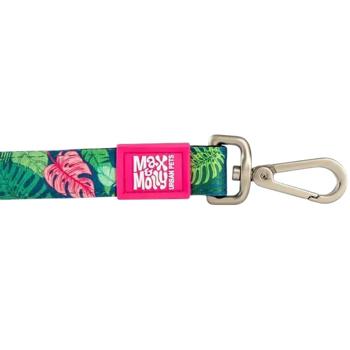Повідець для собак Max Molly Short Leash Тропіки XS - зелений - купить, цены на MasterZoo - фото 2