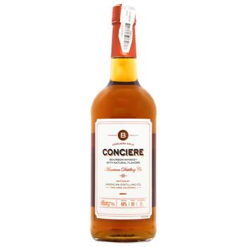 Віскі Conciere Bourbon 40% 1л - купити, ціни на МегаМаркет - фото 1