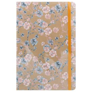 Блокнот на гумці Malevaro Flowers2 А5 80 аркушів - купити, ціни на - фото 4