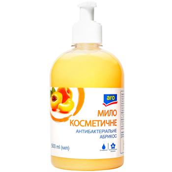 Aro Apricot Antibacterial Cosmetic Liquid Soap 500ml