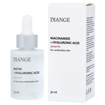 Сироватка д/обличчя Diange 30 мл Біотин та гіалурон кислот - купити, ціни на КОСМОС - фото 1