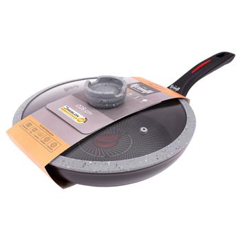 Krauff Frying Pan with Glass Lid 28cm - buy, prices for ULTRAMARKET - photo 6