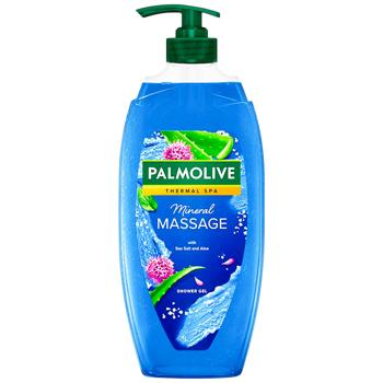 Гель для душу Palmolive Thermal Spa Mineral Massage з морською сіллю та алое 750мл - купити, ціни на Ідеал - фото 1