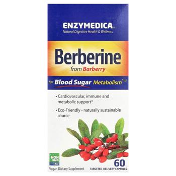 Берберин Enzymedica 500мг 60 капсул - купити, ціни на - фото 3