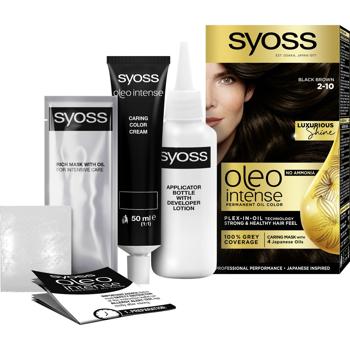 Syoss Oleo Intense 2-10 Black Brown Ammonia-Free Hair Dye - buy, prices for - photo 6