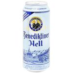 Пиво Benediktiner Hell 5% 0,5л