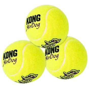Kong SqueakAir Balls Squeaky Dog Toy S 5.1cm 3pcs - buy, prices for MasterZoo - photo 3