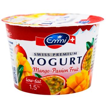 Emmi Mango and Passion Fruit Flavored Yogurt 1.5% 100g