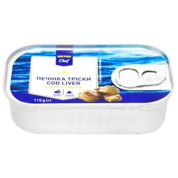 Печінка тріски Metro Chef 115г