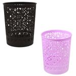 Корзина настольная круглая пластиковая