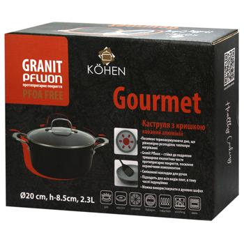 Kohen Gourmet Pan with Lid 2.3l - buy, prices for - photo 4