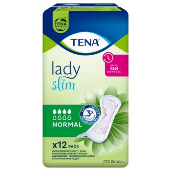 Прокладки урологічні Tena Lady Slim Normal жіночі 12шт - купити, ціни на Cупермаркет "Харків" - фото 2